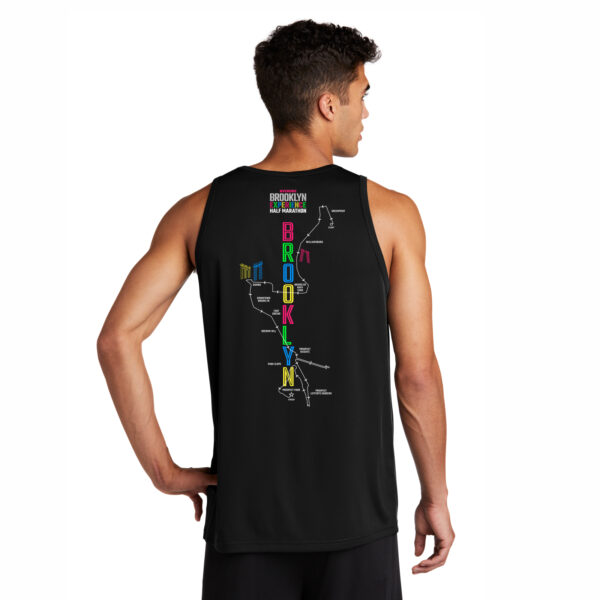 Course Design Black Tech Muscle Tank - Image 2
