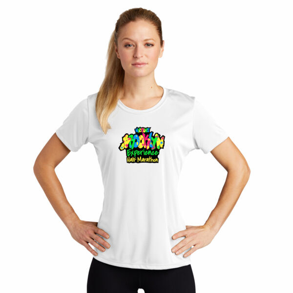 Course Design Women's White Tech Tee