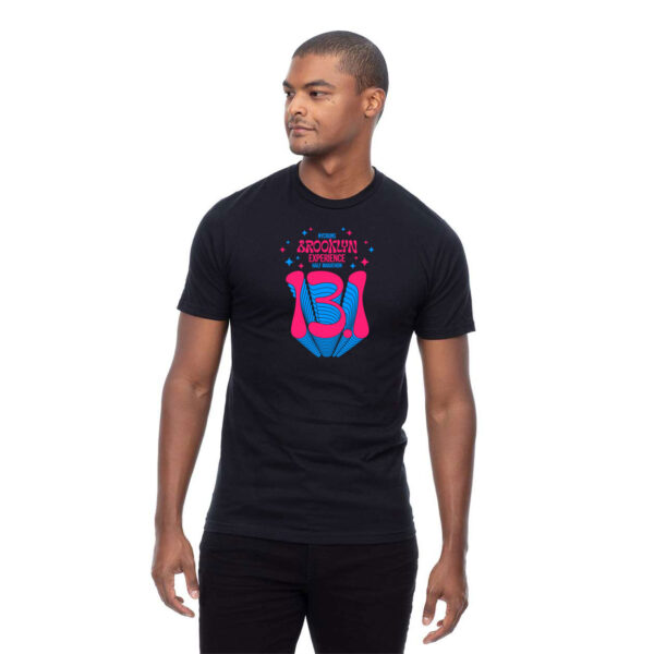 Adult Fashion Tee -Heather Black- Groovy