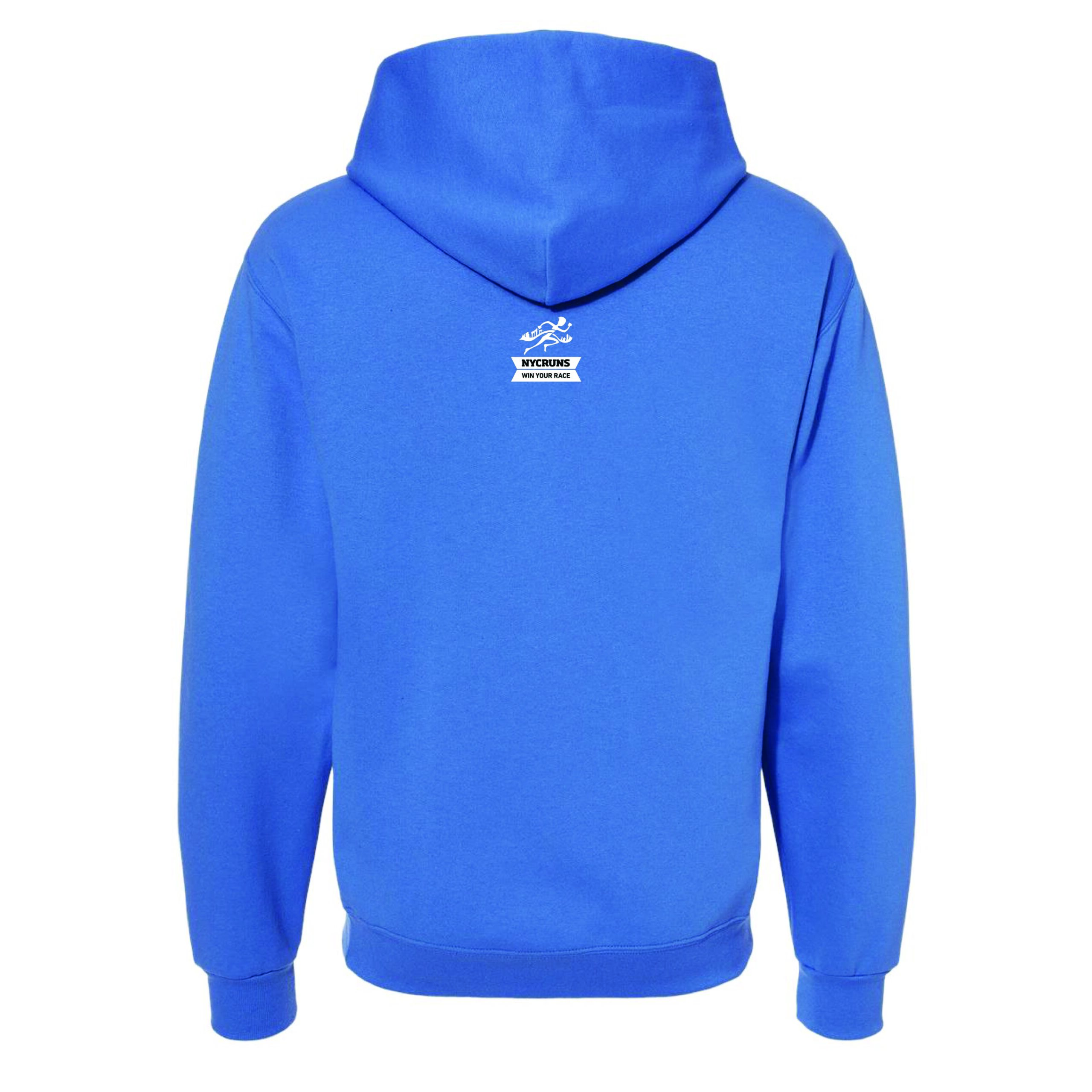 Warped Fleece Hoody -Periwinkle- Unisex - Image 2
