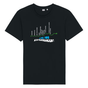 Course Black Organic Cotton Tee (Unisex)