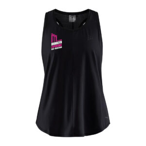 Right Chest Print Women's Black CRAFT Singlet