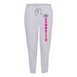Brooklyn Grey Heather Fleece Joggers -Unisex