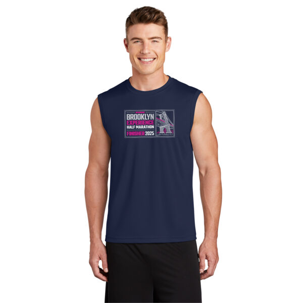 2025 Finisher Navy Tech Muscle Tank