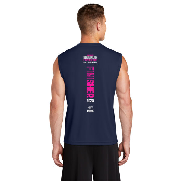 2025 Finisher Navy Tech Muscle Tank - Image 2