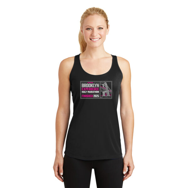 2025 Finisher Women's Black Tech Singlet