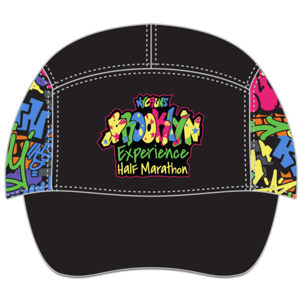 Graffiti Black Tech Run Cap