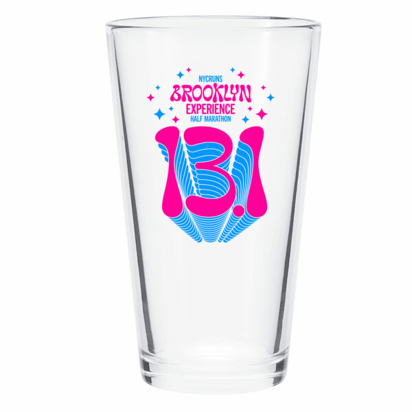 Groovy Pint Glass